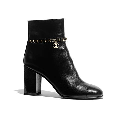 chanel boots for cheap|chanel leather boot with heel.